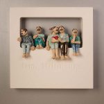Out of the Box-Wall-Piece – My Family -40x40cm